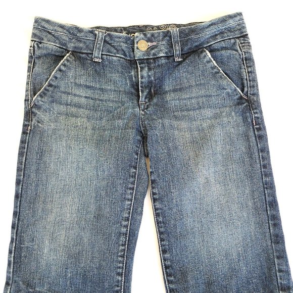 Refuge Denim Cropped Capri Jeans Size 7 Women's Junior - Picture 2 of 9